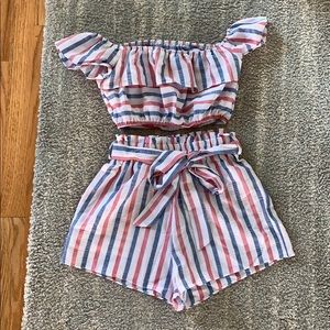 Red White & Blue 2 Piece Set